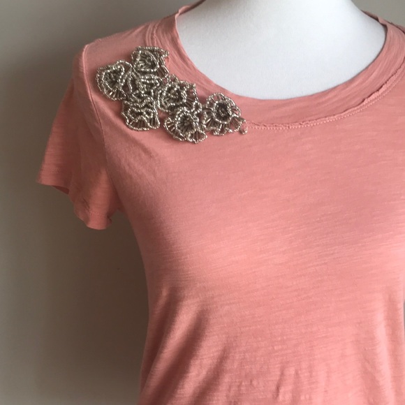 J.Crew  |  Embellished Tee! - Picture 4 of 8
